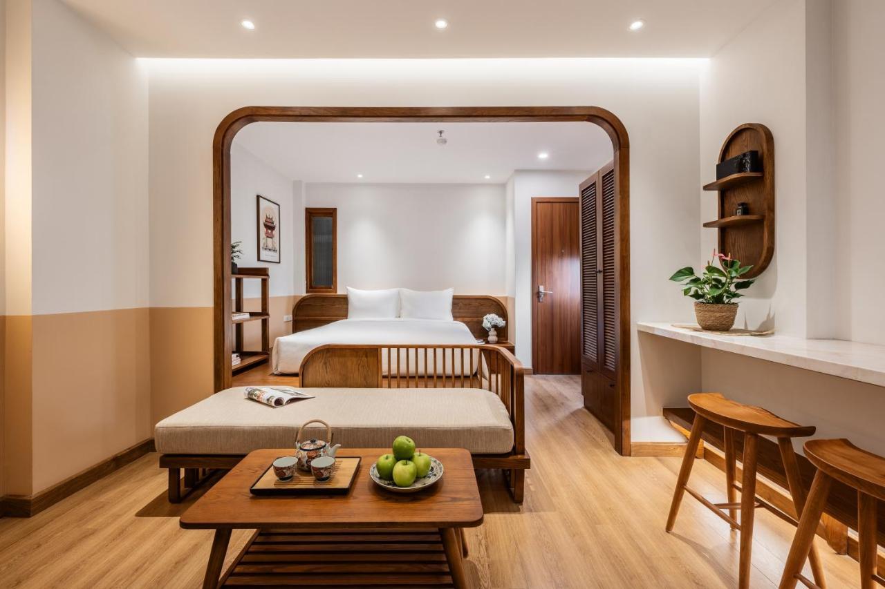 Le Parfum Apartment And Hotel Hanoi Exterior foto